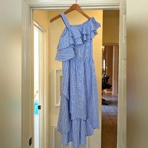 Habitual Girls ruffle high low sundress Size 12